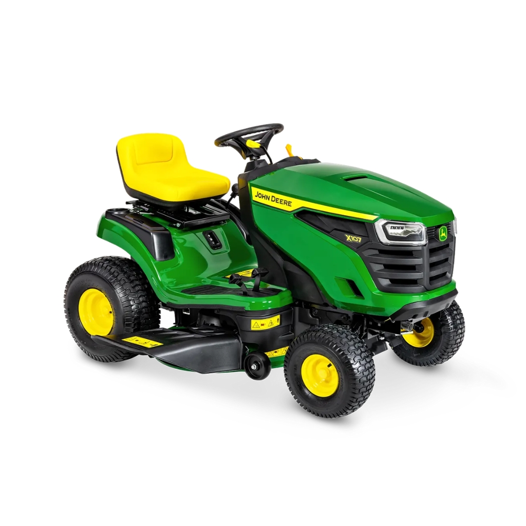 1 John Deere X107 Rasentraktor – Image 1